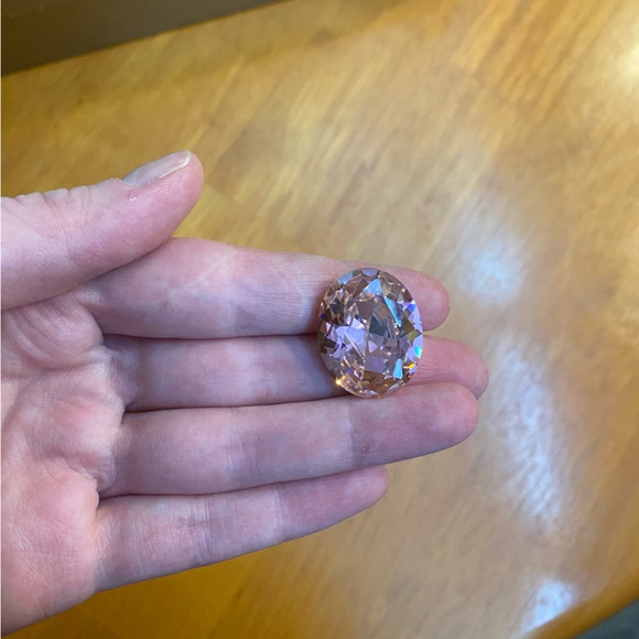 Source Unknown Other - Giant Pink Cubic Zirconia